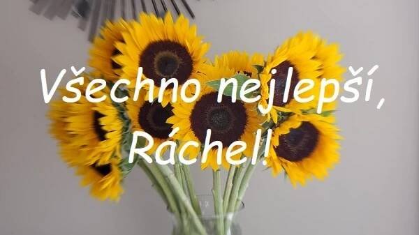 Nejkrásnější blahopřání k svátku pro Ráchel na jednom místě. Vyberte si!