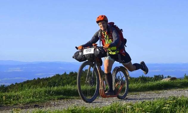 Michela Rosová v závodu West Carpathian Challenge 2021 | Zdroj foto Športové koloběžky