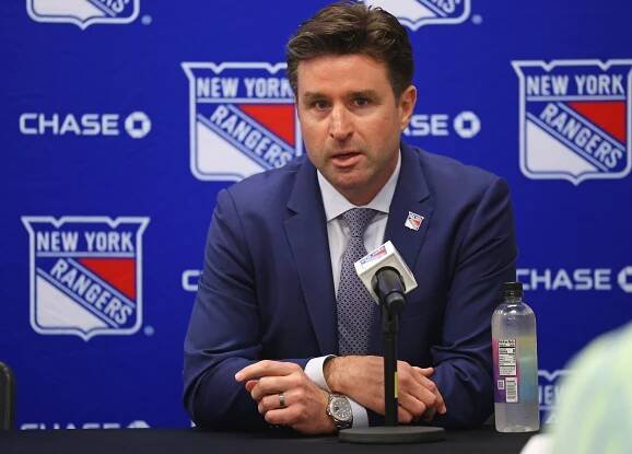 Rangers GM Chris Drury