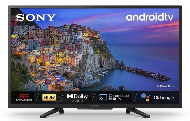 Televize Sony KD-32W800, černá