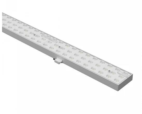 LED profil pro povrchovou montáž stříbrný + mléčný kryt 1M - Berge LED