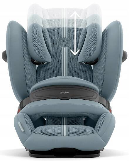AUTOSEDAČKA CYBEX Pallas G 2 i-Fix Plus 9-50 kg 76-150 cm STORMY BLUE Výška výrobku 81 cm