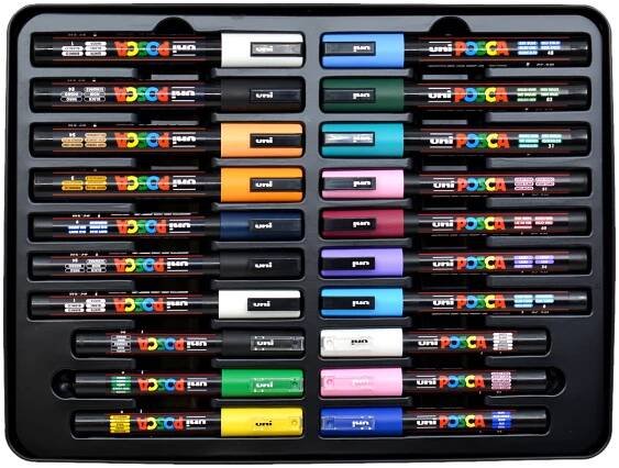 Posca Graffiti Tagging sada 20 ks
