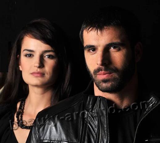Mehmet Akif Alakurt with Selin Demiratar