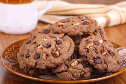 Výborné cookies s čokoládou - recept | Varecha.sk