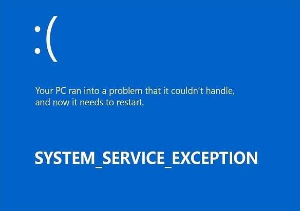 System Service Exception Stop Code 0x0000003B in Windows 10 [10 Fixes]