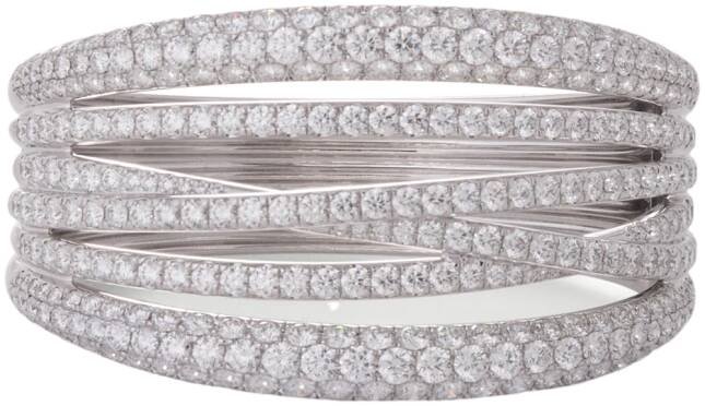 Diamond Pavé Scribble Bracelet