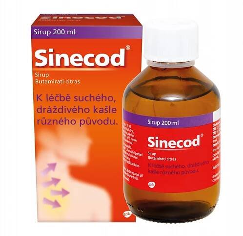 Sinecod 0.15% sir. 200ml CZ