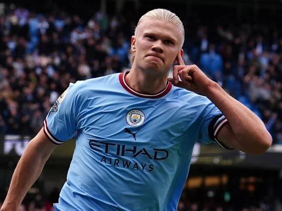 Erling Haaland’s record-breaking season leads Manchester City to title