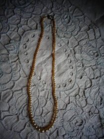 Stará bižuterie - perličkový  náhrdelník  - Starožitnosti