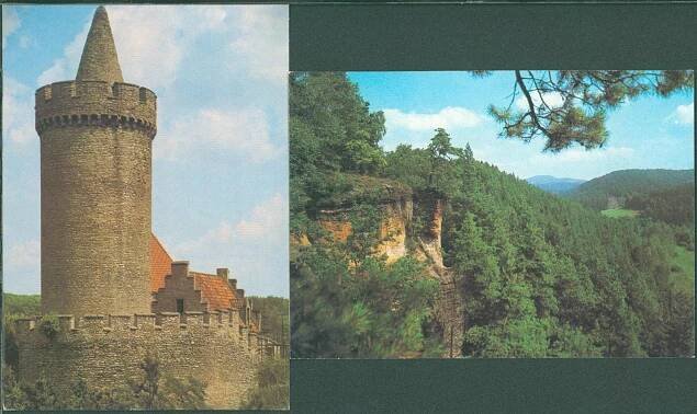 11D1460 Hrad Kokořín a okolí - 2ks