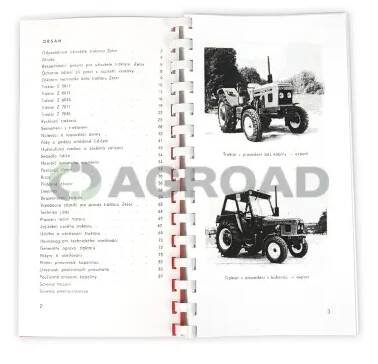 Návod k obsluze pro Zetor 5011-7045 - CZ