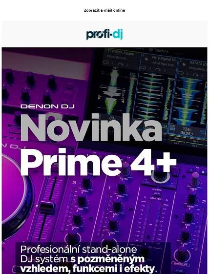 Novinka Denon DJ Prime 4+ je na webu _ Co je nového?