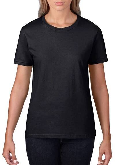 Gildan Premium Cotton® Ladies' T-shirt | giL4100bl-m | Černá | promodirect.cz