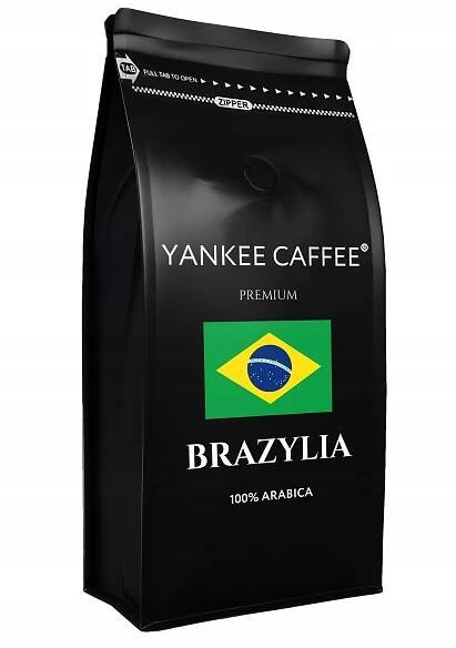 Káva zrnková Do kávovaru 1kg 100% Arabica Arabika čerstvě pražená Brazílie Druh černá káva