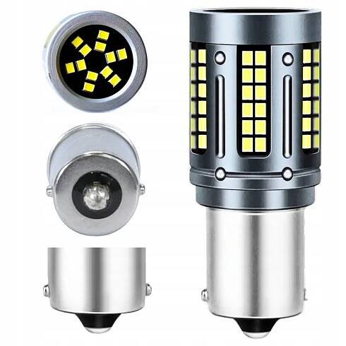 LED ŽÁROVKA P21W CANBUS BA15S 12V 50W EXTRA SILNÁ PRO MOTOCYKL SKÚTRU