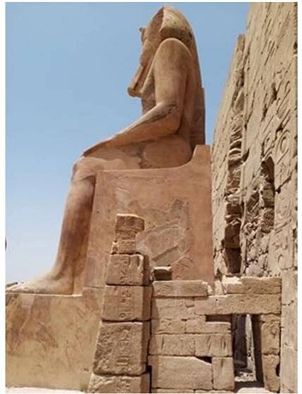 atter the discovery ot its missing parts. Temple 