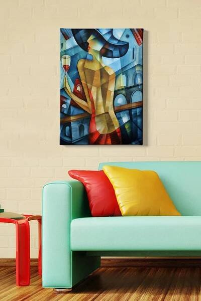 Wallity 529TCR1293 50 x 70 cm Žena v červeném