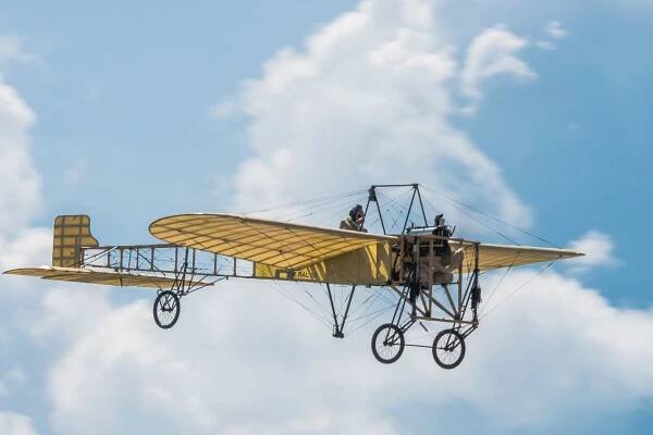 Blériot vzlétne v Pardubicích