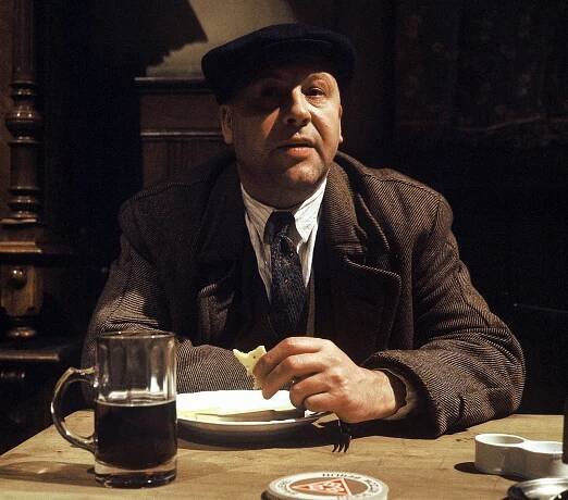 Berlín, Alexandrovo náměstí - Z filmu - Günter Lamprecht