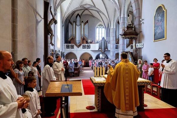 FOTO: Jmeniny patrona svatého Prokopa připomněla mše a hudební odpoledne