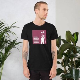 Banksy - Art Should... Unisex T-shirt - The Dripp Factory