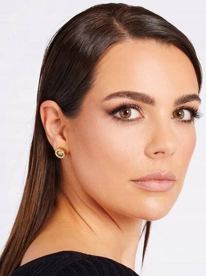 Náušnice zlaté GUESS SOLITAIRE Značka Guess