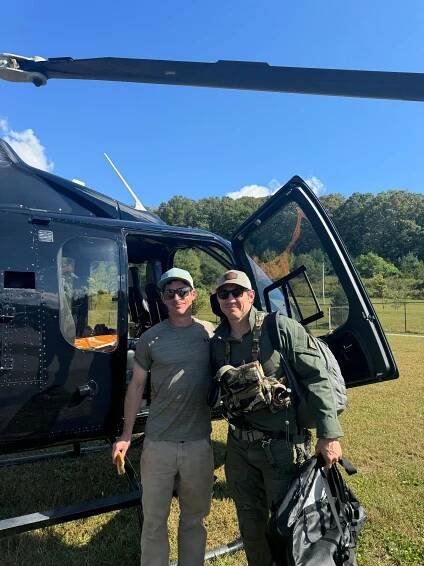 Green Beret Tim Kennedy and team of veterans spearhead rescue efforts in North Carolina in aftermath of Hurricane Helene