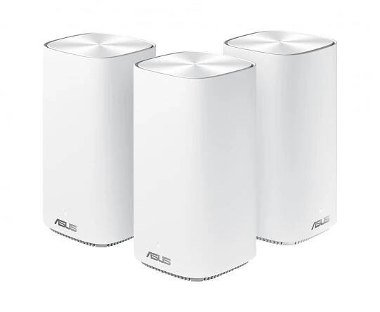 ASUS ZenWiFi CD6 router zapojený do sítě 2.5 Gigabit Ethernet, 5 Gigabit Ethernet Bílá (ZENWIFI CD6 3PK)