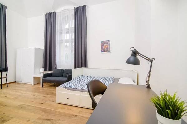 Zařízené studio k pronájmu v atraktivní lokalitě Praha 2 – Nové Město