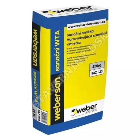 weber.san WTA, sanační omítka, 20 kg