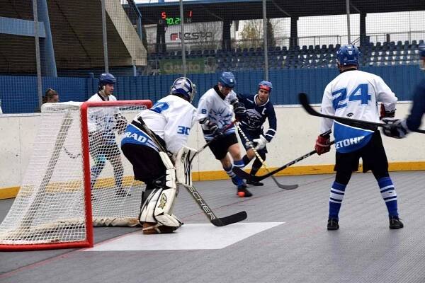 SK Hokejbal Letohrad vs. HBC Kladno.