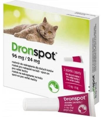 Dronspot Spot-on Cat 96 / 24 mg 2 x 1,12 ml