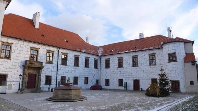Zámek v Třebíči, Kraj Vysočina. Foto: Eva Koutná