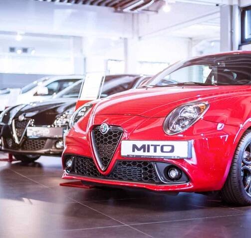 Gebrauchtwagen im Alfa Romeo Autohaus RKG Markenwelt Bonn-Beuel 