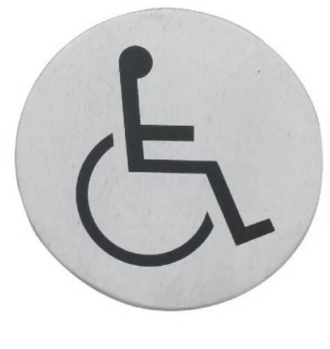 Cedulka WC invalidé