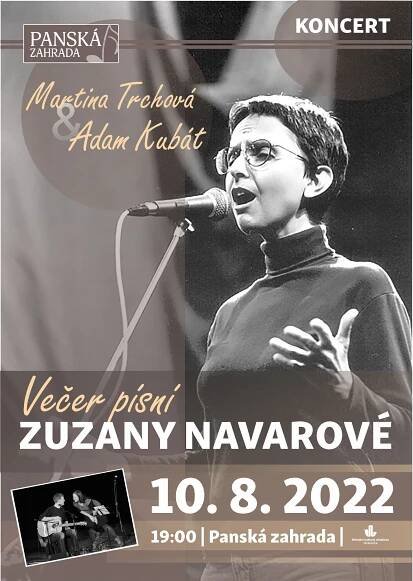 VEČER PÍSNÍ ZUZANY NAVAROVÉ - KONCERT | Koncert | Akce | Strakonice