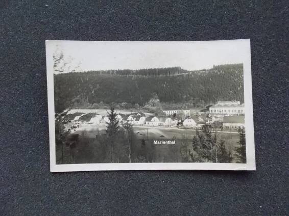 Olomouc Mariánské údolí Marienthal reál foto - Pohlednice místopis