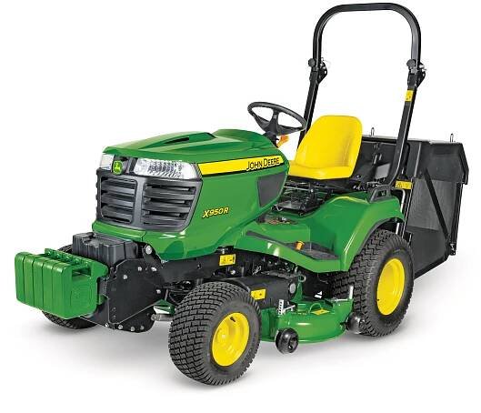Traktorová kosačka John Deere X950R vysoké vyklápanie 2