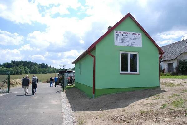 Slavnostní otevření nové kompostárny - Oficiální stránky obec Studená