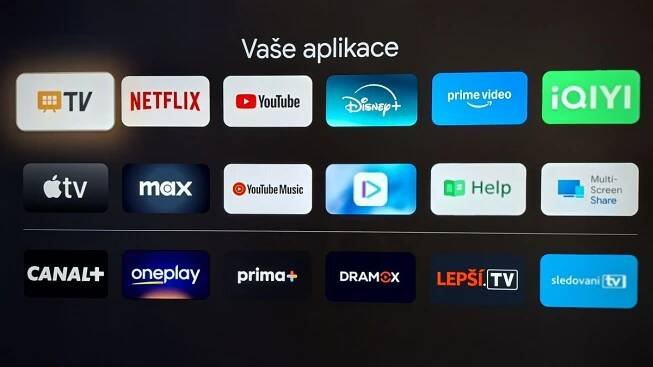 Aplikace po instalaci, pod čarou aplikace doinstalované. Foto: autor