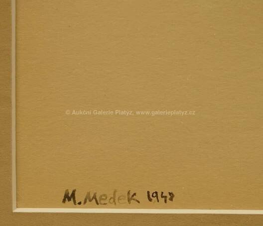 Mikuláš Medek / Surrealistické zátiší - detail aukce « Aukce « Aukční Galerie Platýz