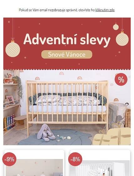 Snové Vánoce v nové postýlce! _