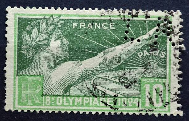 PERFIN-FRANCIE,1924. OLYMPIÁDA PAŘÍŽ, Mi.169 / KT-550M | Aukro