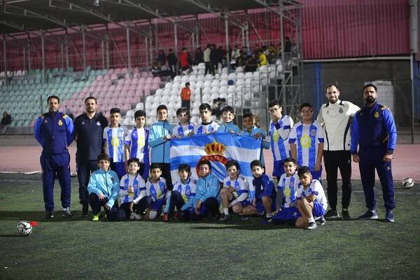 RCD Espanyol visit academies in Iraq