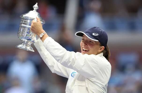 Iga Swiatek at the 2022 US Open.