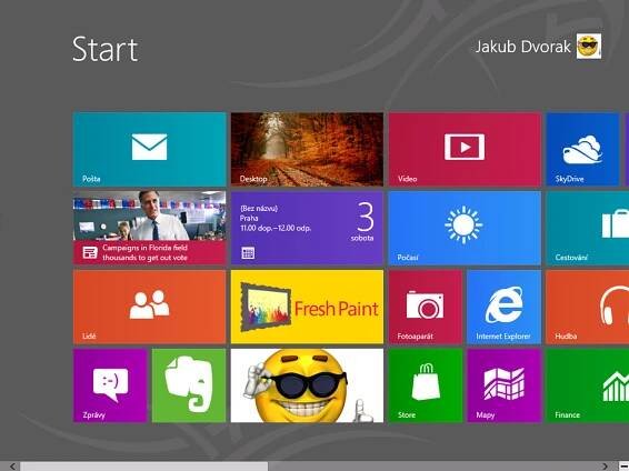 Tipy a triky pro Windows 8: snímky obrazovky a automatické přihlášení