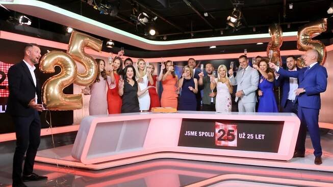 Moderátoři zpravodajských relací Primy prozradili, jak slavili své 25. narozeniny