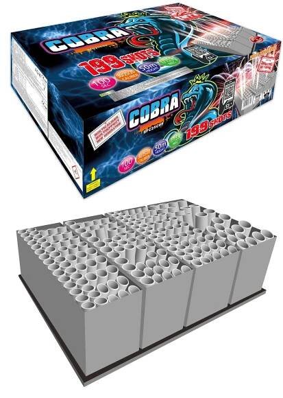 PROFI SLOŽENÝ OHŇOSTROJ COBRA 199 RAN 1/1