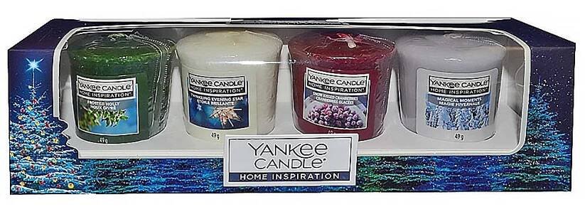 YANKEE CANDLE Home Inspiration Sada votivních svíček 4x 49 g